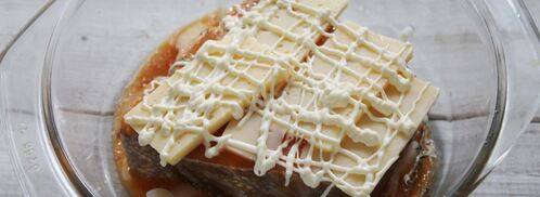 запеченный стейк трески в духовке с сыром. Шаг 4