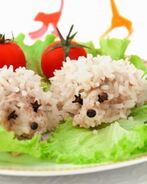 Ежики рисовые тефтели