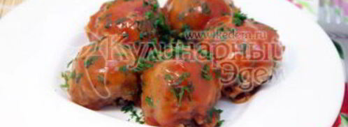 тефтели из гречки с грибами. Шаг 9