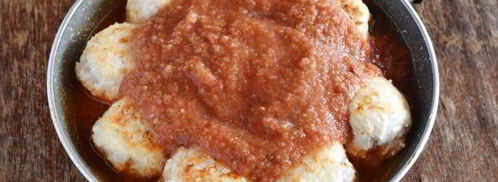 тефтели из куриного фарша с подливкой. Шаг 12