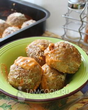 Тефтели мясные в сметанно-томатном соусе