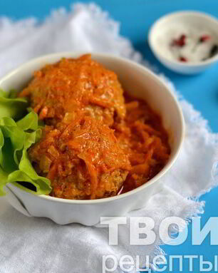 Тефтели на сковороде