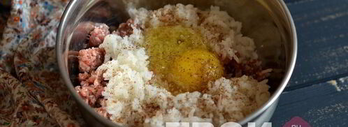 тефтели на сковороде. Шаг 3