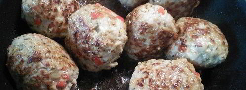 тефтели охотничьи в грибном соусе. Шаг 6