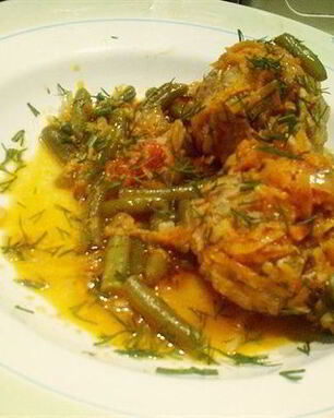 Тефтели с гарниром