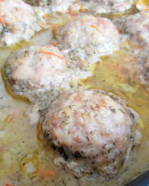 Тефтели с подливой