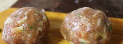 тефтели с сыром и овощами. Шаг 4