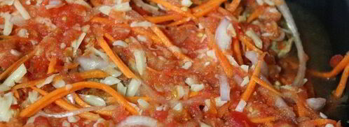 тефтели с сыром и овощами. Шаг 8