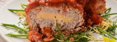 тефтели с сыром в духовке. Шаг 12