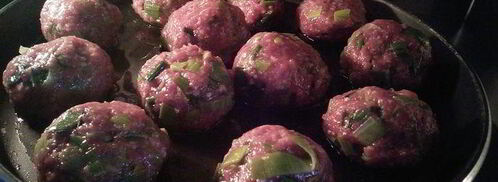 тефтели в гнездах из спагетти. Шаг 5