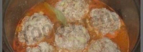 тефтели в подливе. Шаг 4