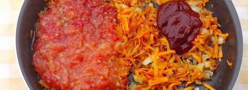 тефтели в томатно-овощном соусе. Шаг 4