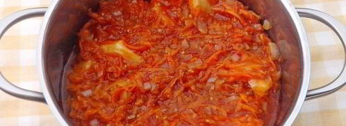 тефтели в томатно-овощном соусе. Шаг 8