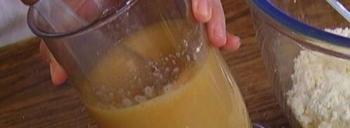 ленивые вареники с клубникой и базиликом. Шаг 3