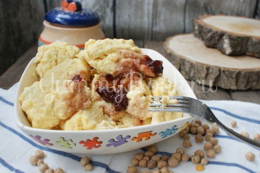 Рецепт паровых ленивых вареников с нутом в мультиварке