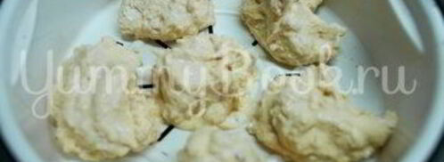 паровые ленивые вареники с нутом в мультиварке. Шаг 10