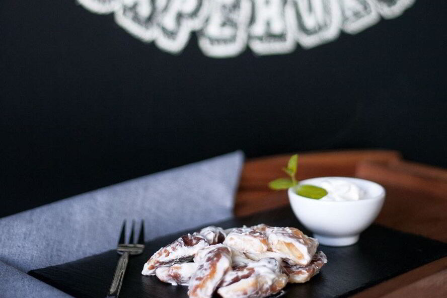 Рецепт печеных вареников