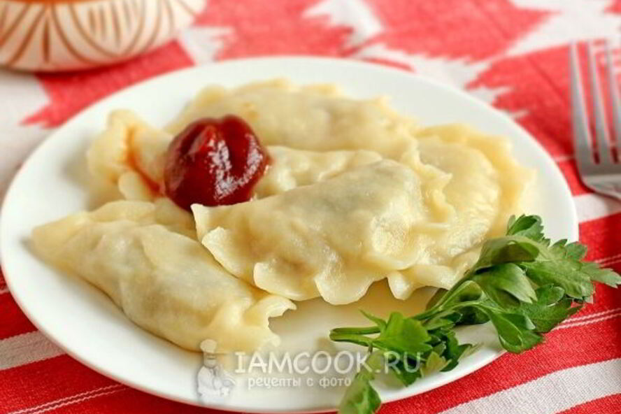 Рецепт постных вареников с картошкой и грибами