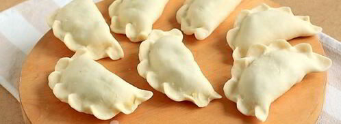 постные вареники с картошкой и грибами. Шаг 17