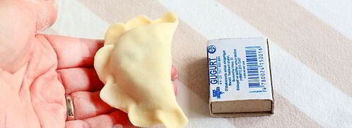 постные вареники с картошкой и грибами. Шаг 18