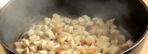 постные вареники с картошкой и грибами. Шаг 11