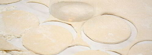 постные вареники с картошкой. Шаг 8