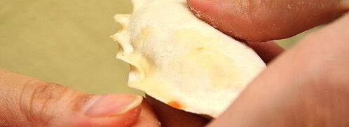 постные вареники с картошкой. Шаг 10