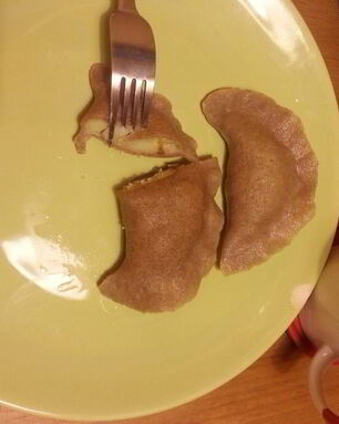 Вареники из Ржаной муки с картофелем