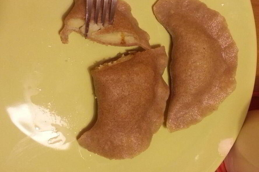 Рецепт вареников из ржаной муки с картофелем