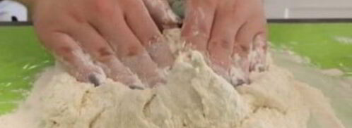 вареники с капустой на пару с зажаркой. Шаг 5