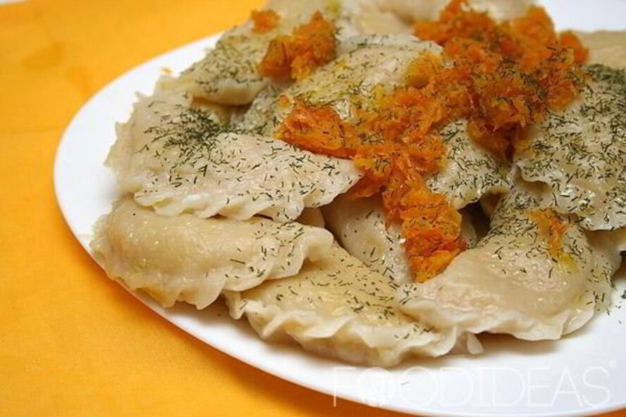 Рецепт вареников с капустой