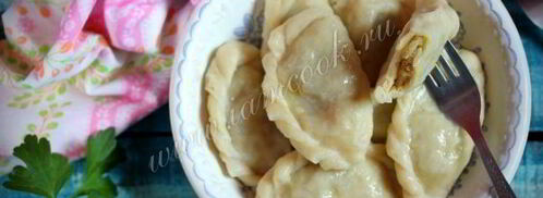 вареники с картофелем и говядиной. Шаг 9