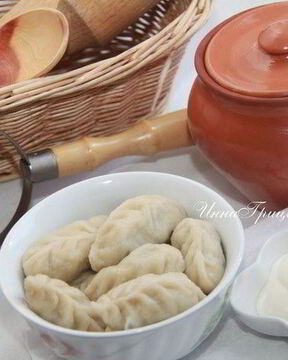 Вареники с картофелем и грибами