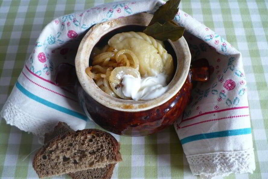 Рецепт вареников с картофелем и капустой