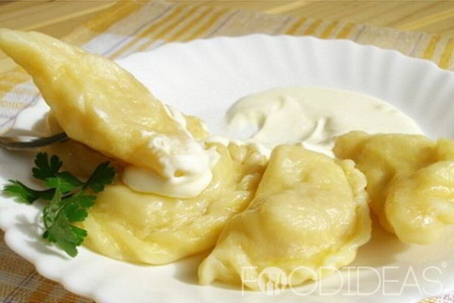 Рецепт вареников с картошкой на кефире