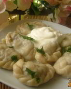 Вареники с мясом и картофелем