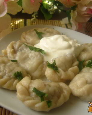 Вареники с мясом и картофелем