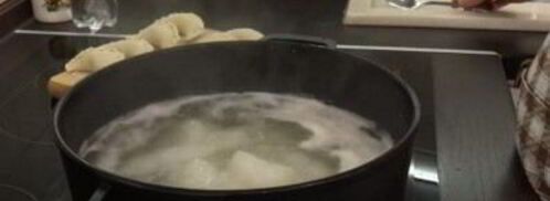 вареники с мясом на заварном тесте. Шаг 8