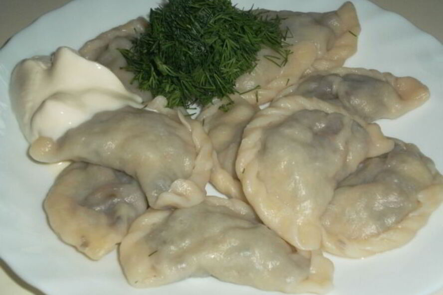 Рецепт вареников с шампиньонами