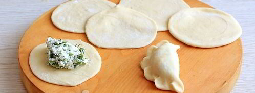 вареники с соленым творогом. Шаг 10