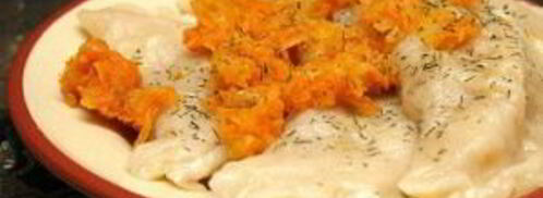 вареники с сыром и ветчиной. Шаг 5