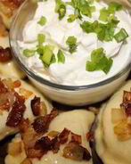 Вареники с сырым картофелем