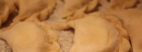 вареники с творогом и клубникой. Шаг 3