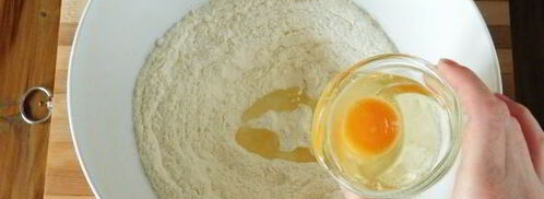 вареники с вишней на кефире. Шаг 8