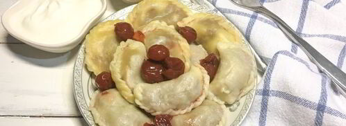 вареники с вишней. Шаг 8