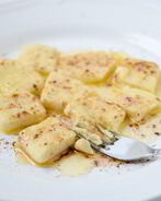 Вареники творожные ленивые