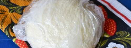 заварное тесто для вареников с творогом. Шаг 12