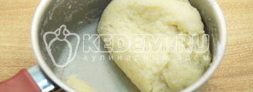 заварное тесто для вареников. Шаг 4