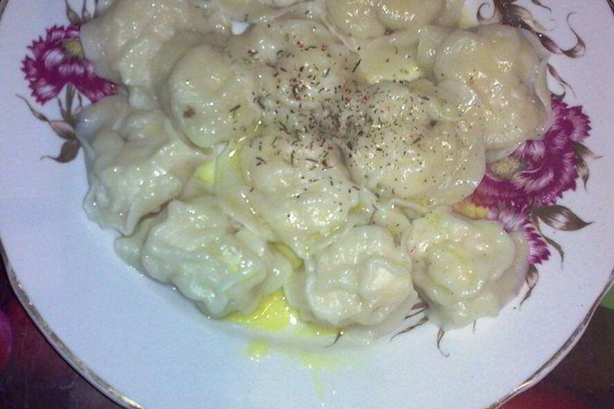 Рецепт заварных пельмешков с куриным мясом