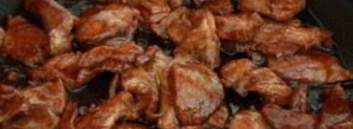 яичная лапша со свининой и овощами. Шаг 4